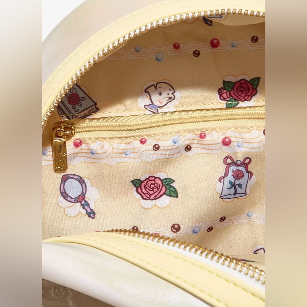 BNWT Loungefly Disney Princess Belle Cake Backpack - Picture 3 of 3